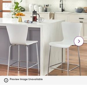 Brand new still in the box. Modern counter height bar stools